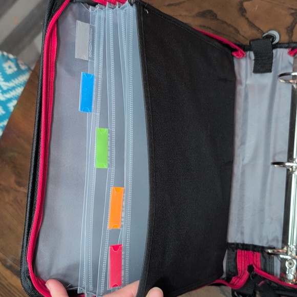 5 for $25: NWOT Five Star Trapper Keeper with strap - Picture 3 of 4